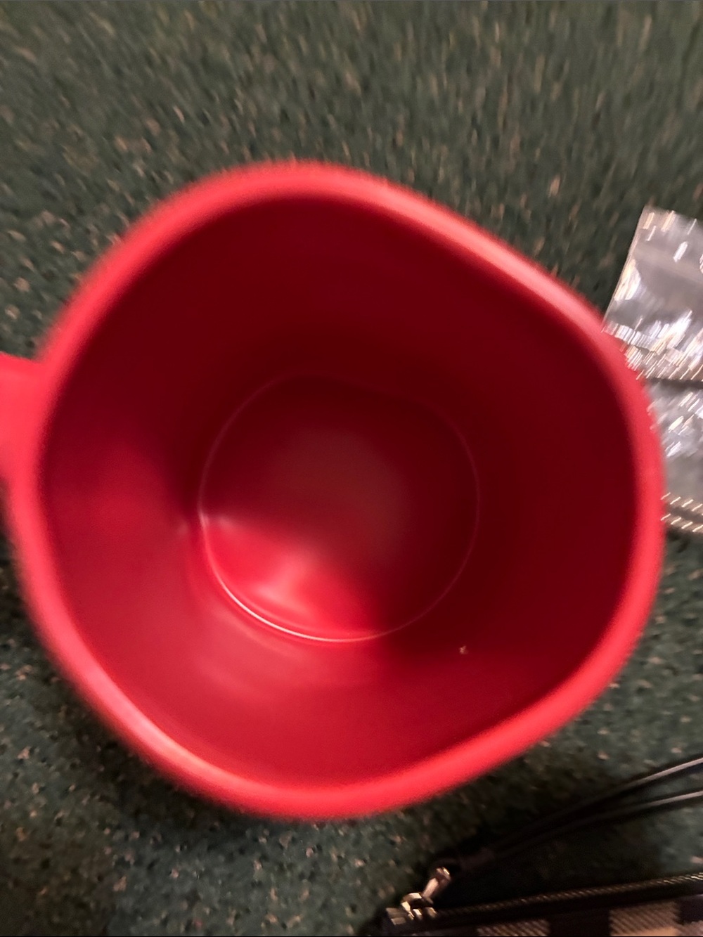 Coach Buffalo Plaid Wristlet & Rae Dunn Red 'JOLLY' Ceramic Mug Holiday Bundle - Picture 4 of 9